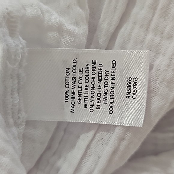 Caslon Cotton Gauze Tank Adjustable Straps Size XS - Picture 16 of 16